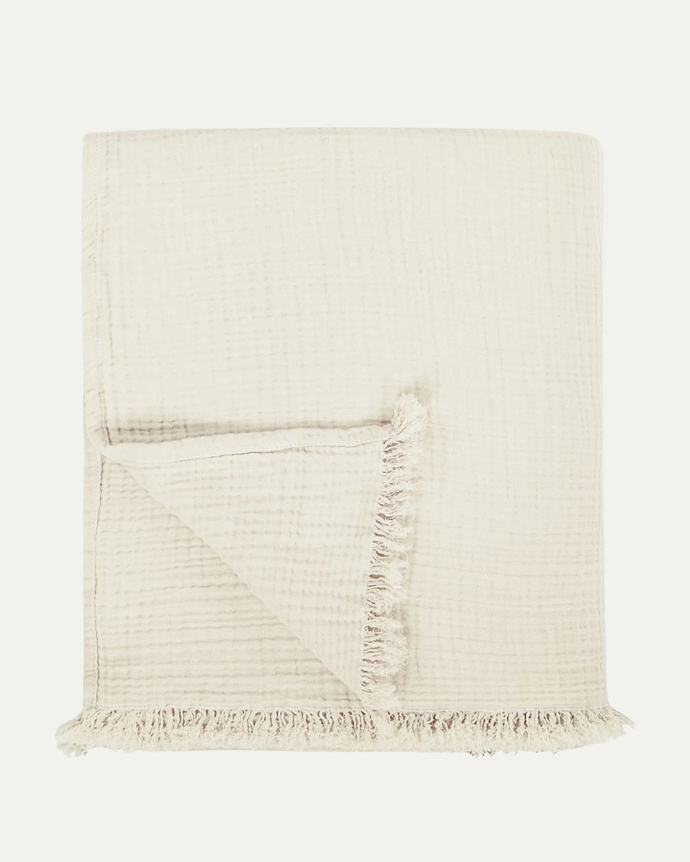 Couchdecke Crinkled Baumwolle