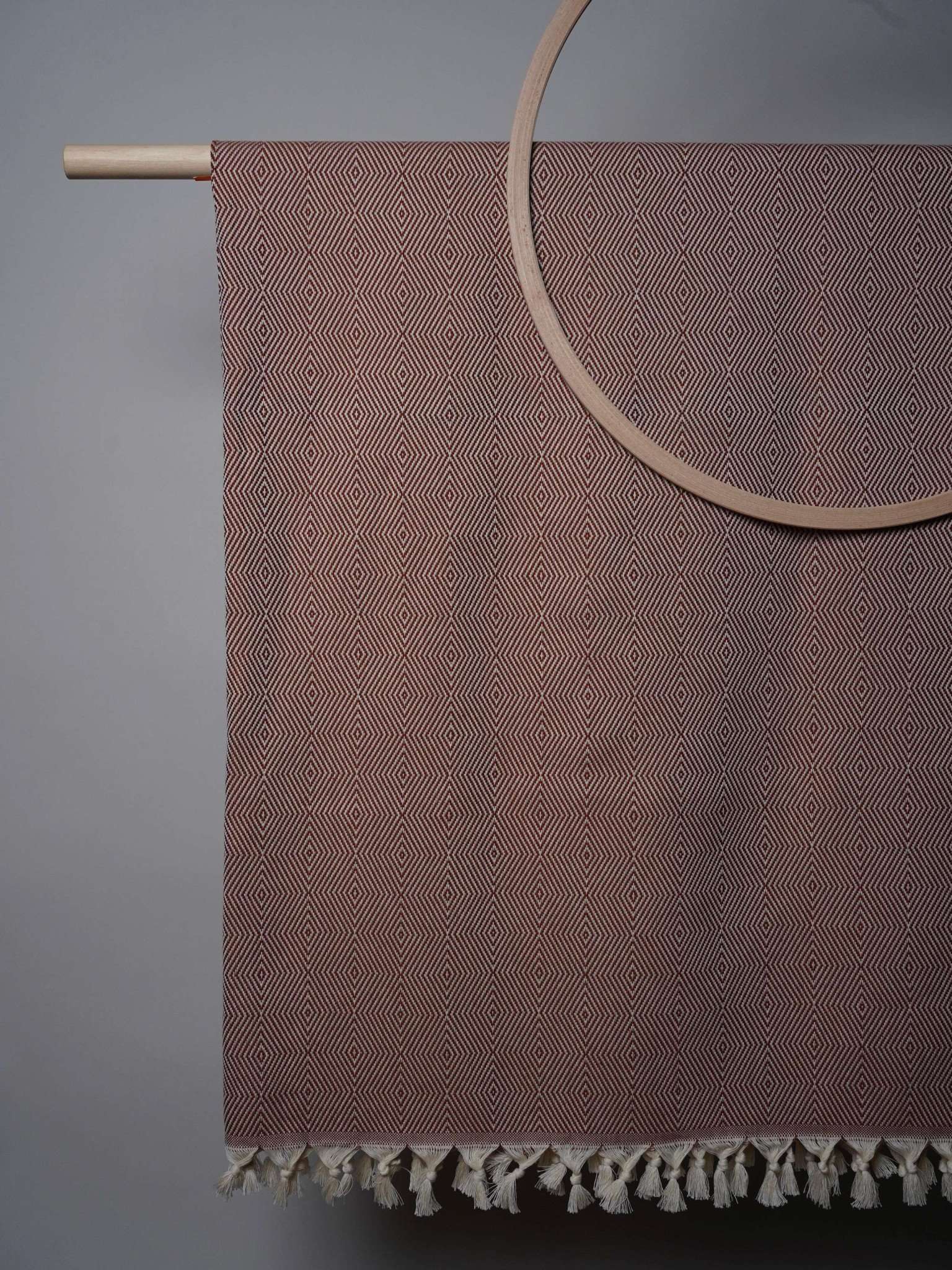 Couchdecke Baumwolle Wohnzimmer Kupfer