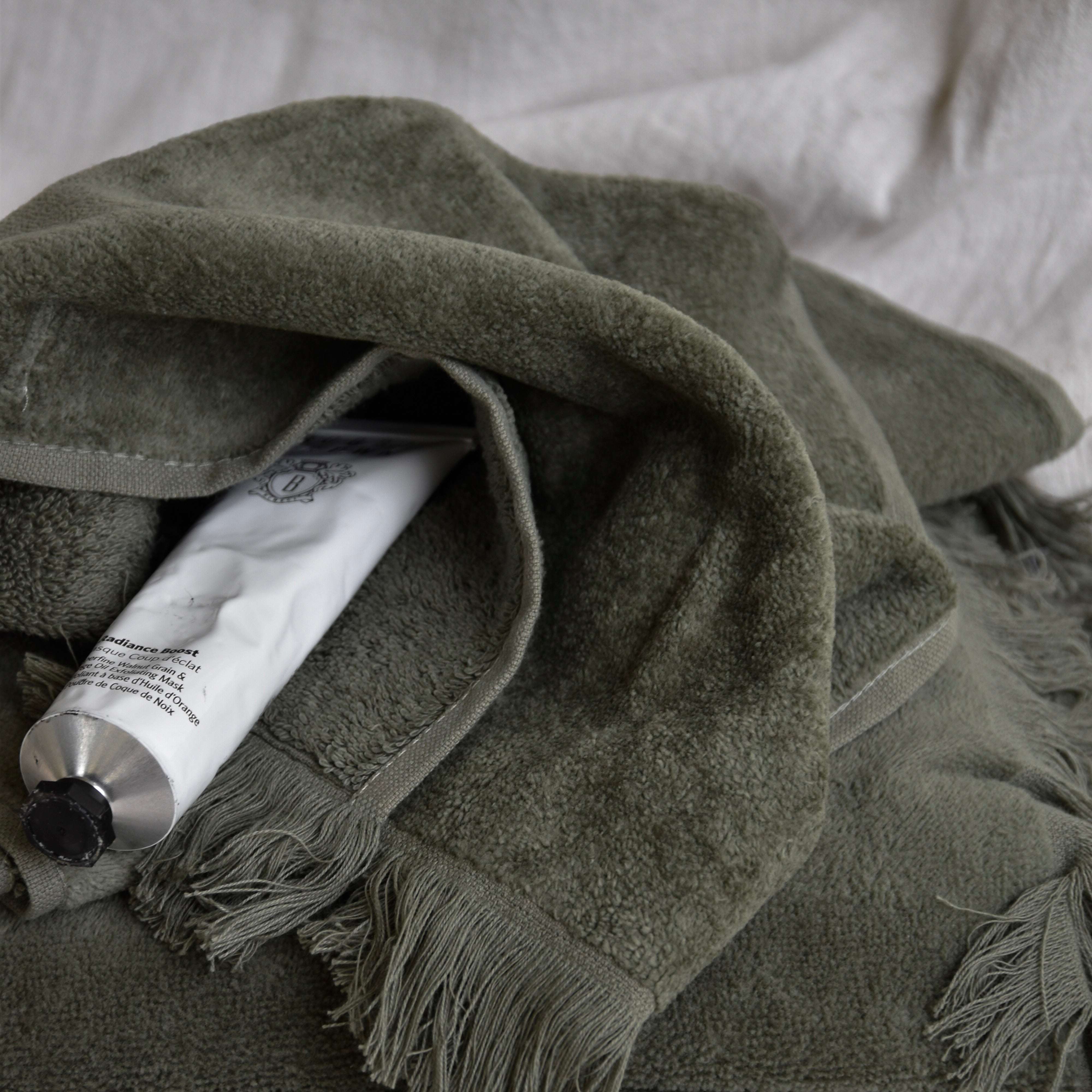 Handtuch Bio Baumwolle Velour Frottier