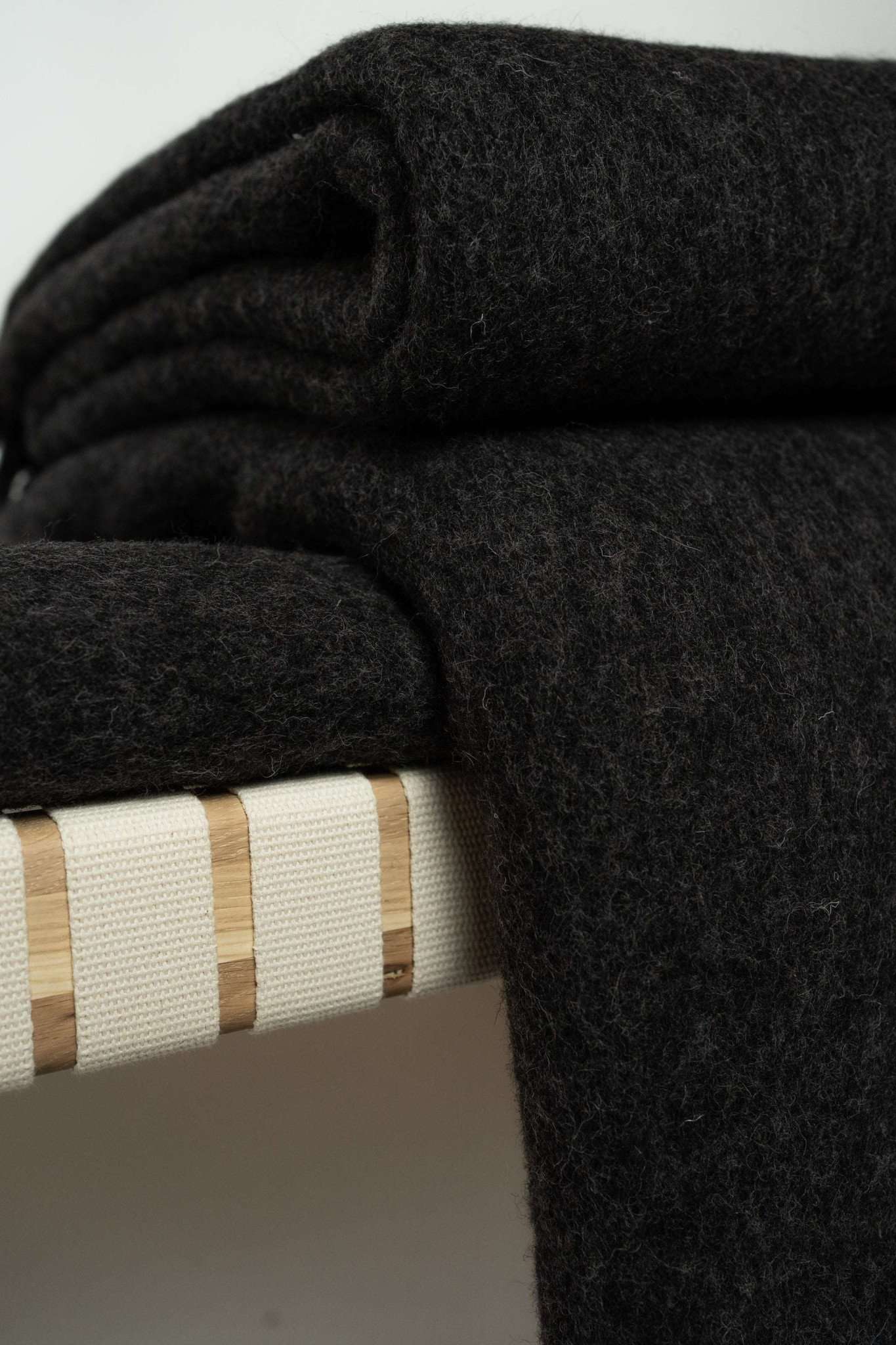 Wolldecke Couchdecke Wohnzimmer anthrazit