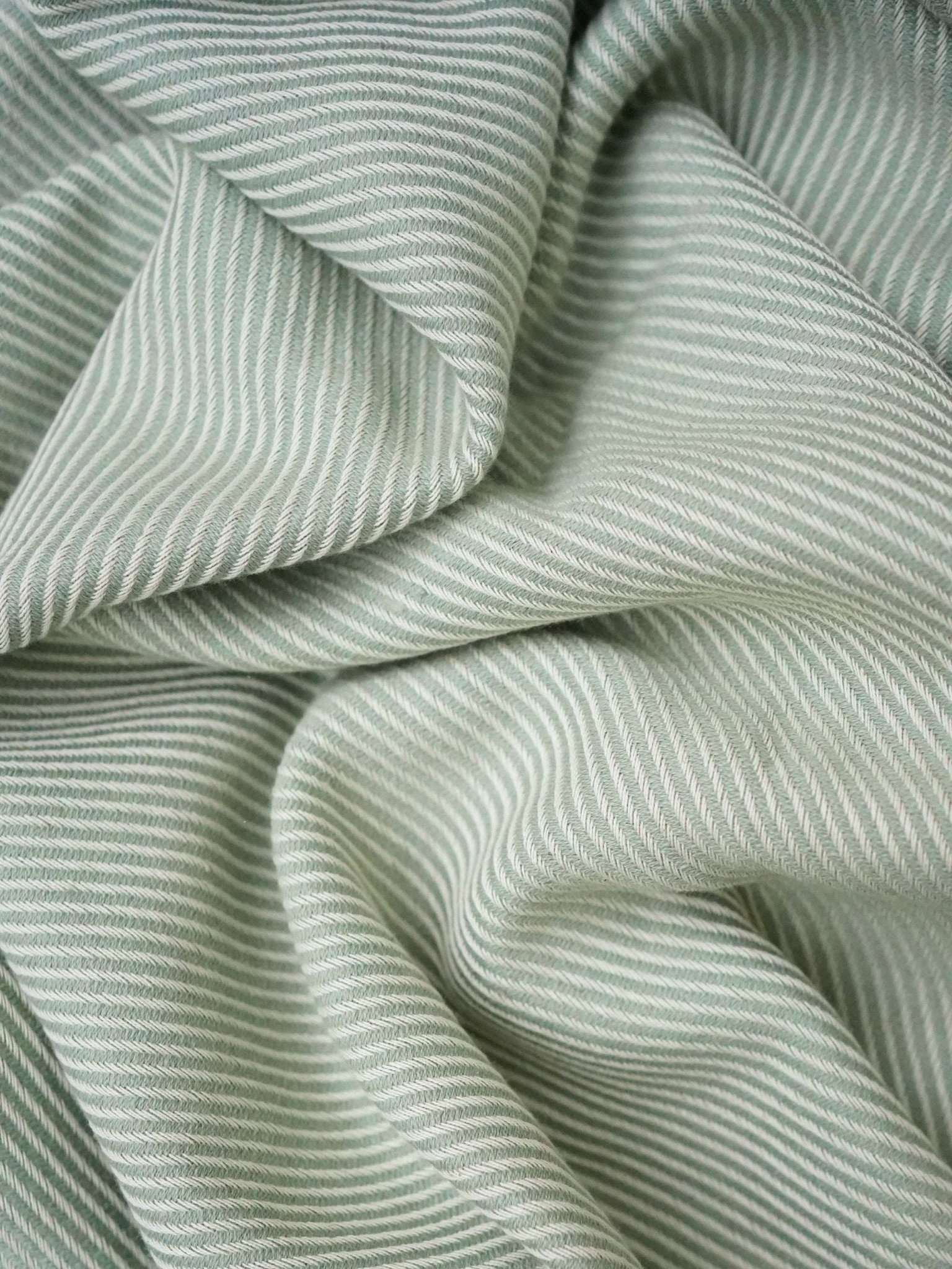 Hamamtuch Sauna gestreift mint