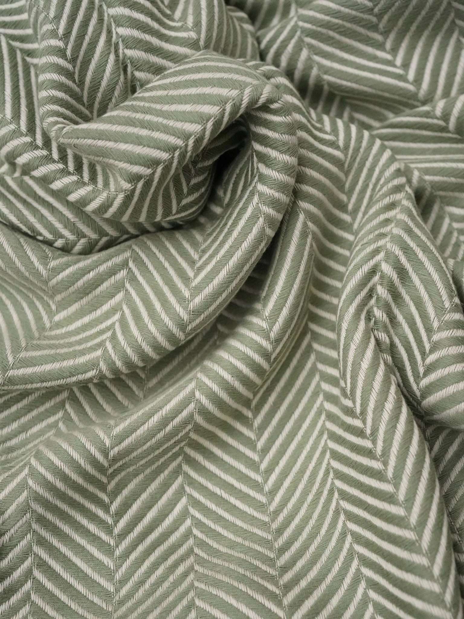 Hamamtuch Sauna Fischgraete mint