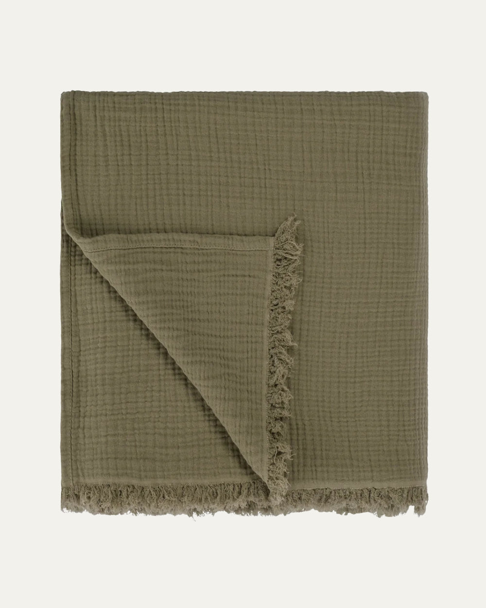 Tagesdecke Crinkled Baumwolle