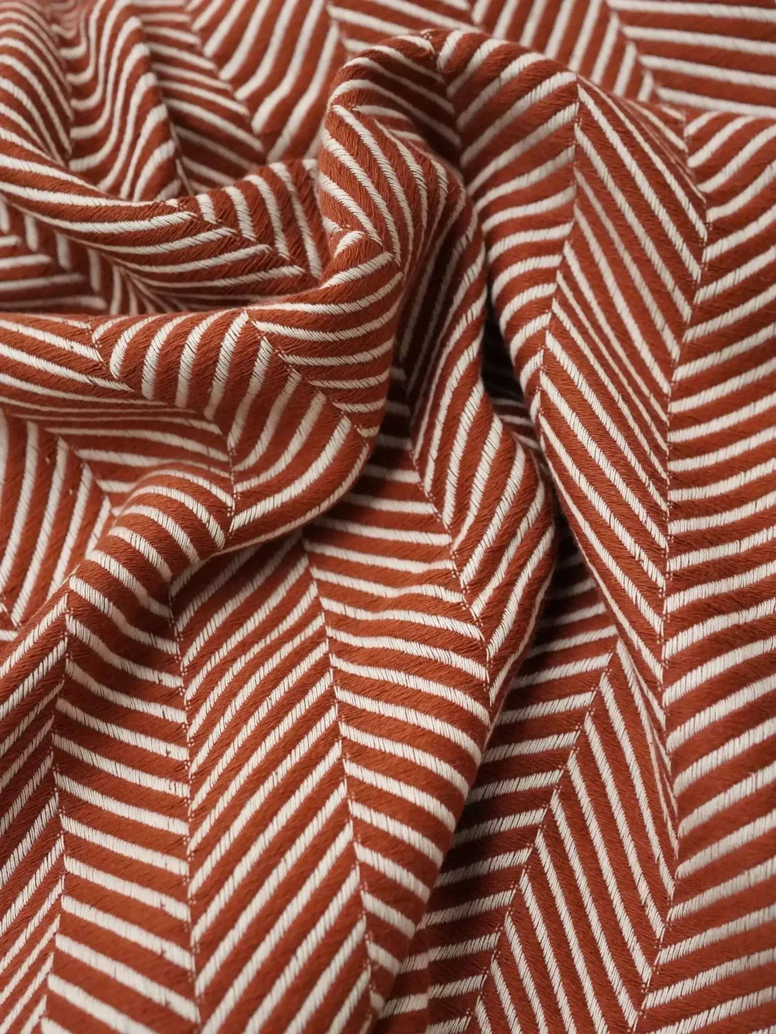 Hamamtuch Sauna Fischgraete kupfer